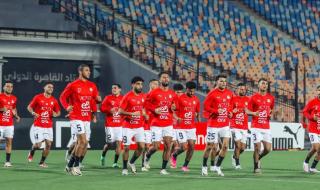 منتخب مصر يواصل مرانه استعدادا لأمم أفريقيا.. صور