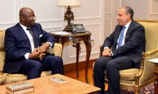 وزير الخارجية يستقبل رئيس البنك الأفريقي للتصدير والاستيراد