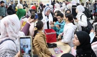 معرض القاهرة الدولى للكتاب يتخطى 4.5 مليون زائر خلال 9 أيام منذ افتتاحه