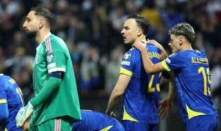 البوسنة تحرم إيطاليا من التواجد في كأس العالم للمرة الثالثة وتأهل تركيا والسويد