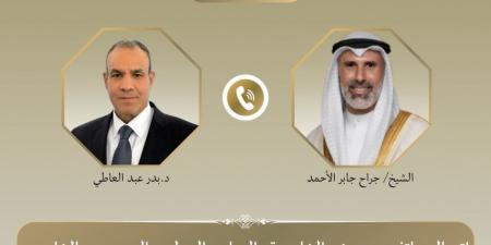اتصال هاتفي بين وزير الخارجية ونظيره الكويتي للتأكيد على تضامن مصر مع دولة الكويت الشقيقة