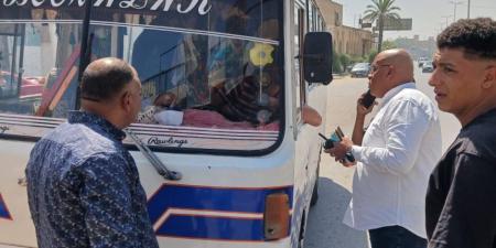 محافظ الجيزة: ضبط (797) مخالفة سرفيس خلال أسبوع في حملات مكثفة لضبط منظومة النقل الجماعي
