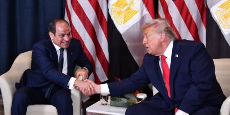 على هامش قمة G7.. لقاء ثنائي يجمع الرئيس السيسي بنظيره الأمريكي دونالد ترامب