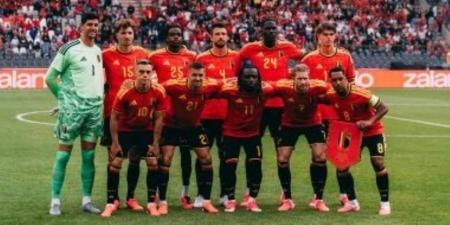 أول تهديد لمرمى منتخب مصر من دي بروين فى الدقيقة 7