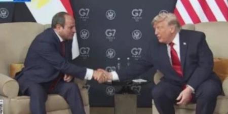 ترامب: نعمل على حل أزمة سد النهضة ونهر النيل.. وإثيوبيا لم تنصف مصر