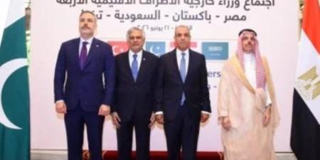 وزير الخارجية: مجموعة الأطراف الأربعة منصة للتشاور لتعزيز الأمن والاستقرار