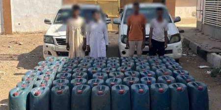 ضبط (3) أطنان سولار قبل بيعها بالسوق السوداء في أسوان