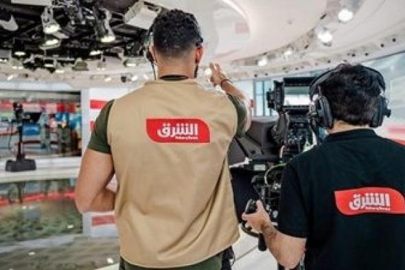 برج خليفة يحتفل بإطلاق قناة الشرق السعودية.. فيديو