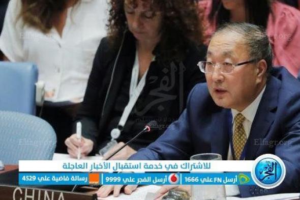 عاجل - مندوب الصين لدى مجلس الأمن: إقامة دولة فلسطينية ينهي النزاع في الشرق الأوسط
