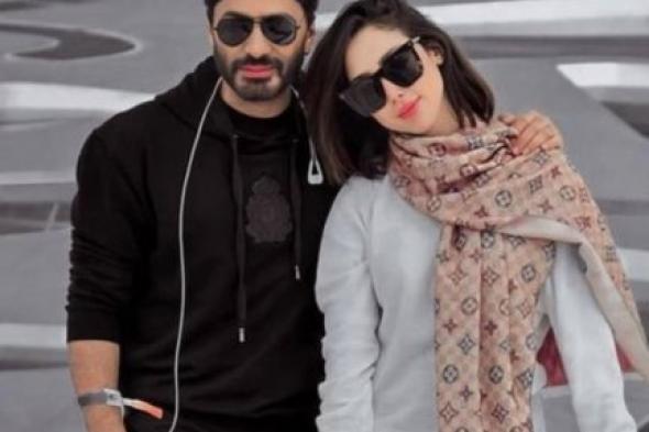 بعد مرور شهور على طلاقهما.. الفنان. تامر حسني يوجه رسالة الى طليقته بسمة بوسيل.. وتعليقها عليها غير متوقع!