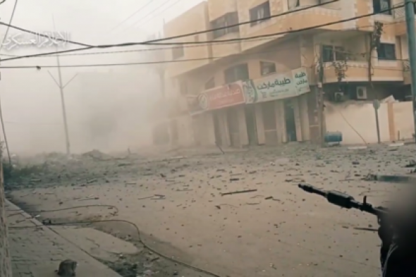 القسام تنشر مشاهد من الالتحام مع آليات وجنود إسرائيليين