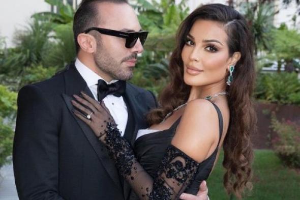 نادين نجيم برفقة خطيبها ونائب لبناني