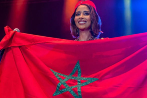 بلقيس تتألق بالزي المغربي ونصف مليون متفرج لحفلها