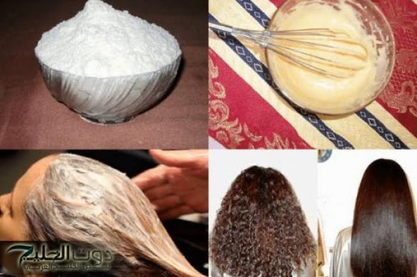 فوائد النشا للحصول على شعر ناعم