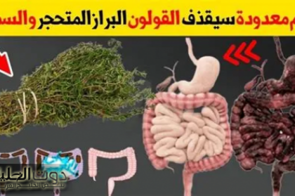 «معجزة ربانية أذهلت الجميع» .. أفضل عشبة سحرية جبارة برخص التراب هتنضف القولون تماما وهتخلصك من البراز المتحجر في ثواني .. معقول كل ده يطلع منها !!