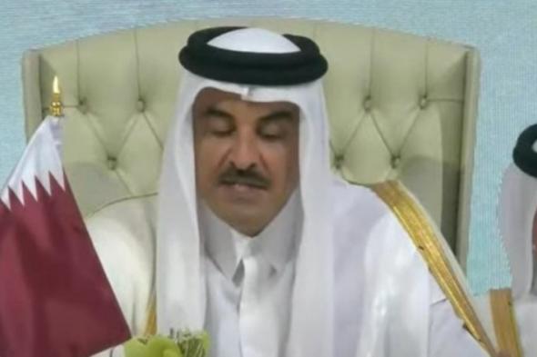 أمير قطر: العدوان الإسرائيلى سافر وغادر وجبان واستهدف جهودنا للوساطة
