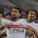 الزمالك يتقدم على اتحاد العاصمة بهدف الدباغ فى الشوط الأول