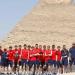 منتخب شباب روسيا يزور أهرامات الجيزة خلال معسكره في القاهرة استعدادًا لمواجهتي مصر