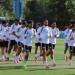 منتخب مصر يتدرب فى ملعب جونزاجا استعدادا لمباراة نيوزيلندا (صور)