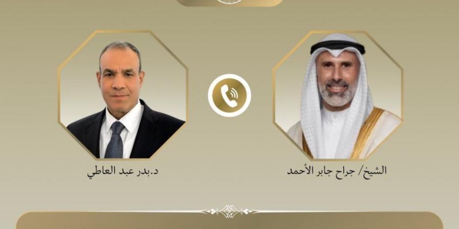 اتصال هاتفي بين وزير الخارجية ونظيره الكويتي لبحث التطورات الإقليمية