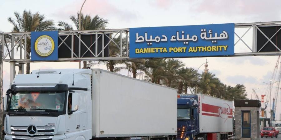 ميناء دمياط يعزز تدفق البضائع إلى أسواق الخليج عبر خط الرورو
