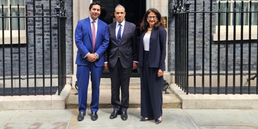 وزير الخارجية يلتقى مع مستشارى رئيس الوزراء البريطاني للشئون الاقتصادية والتجارة والاستثمار