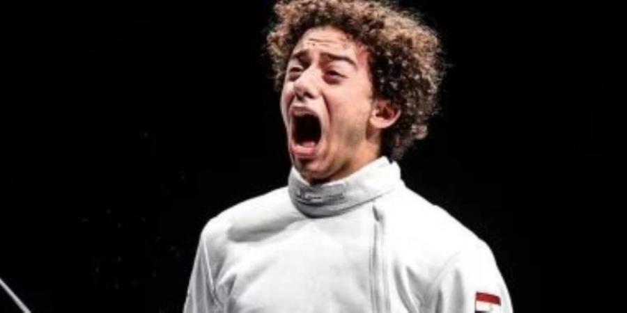 محمد السيد يفوز بذهبية كأس العالم فى لعبة سيف المبارزة بسويسرا