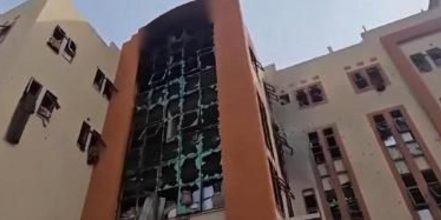 الاحتلال يستهدف مستشفى "اليمن السعيد"